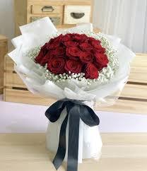 Classic Red Roses Elegance Bouquet”