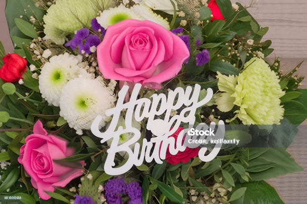 Vibrant Birthday Roses & Chrysanthemum Bouquet – Colorful Floral Gift